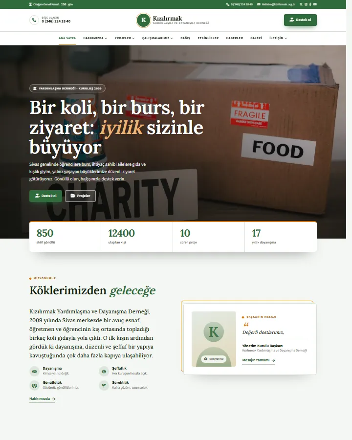 Tema 07 – Vakıf tasarım önizlemesi