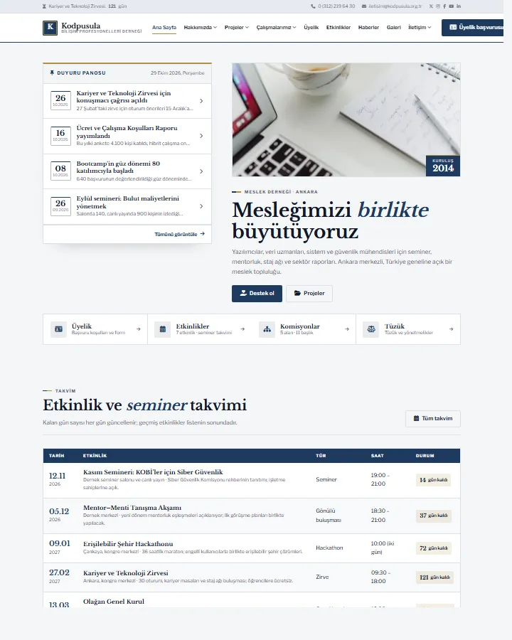 Tema 09 – Birlik tasarım önizlemesi