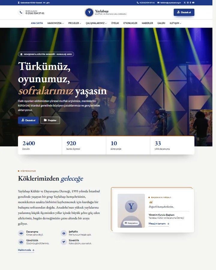 Tema 17 – Vakıf tasarım önizlemesi